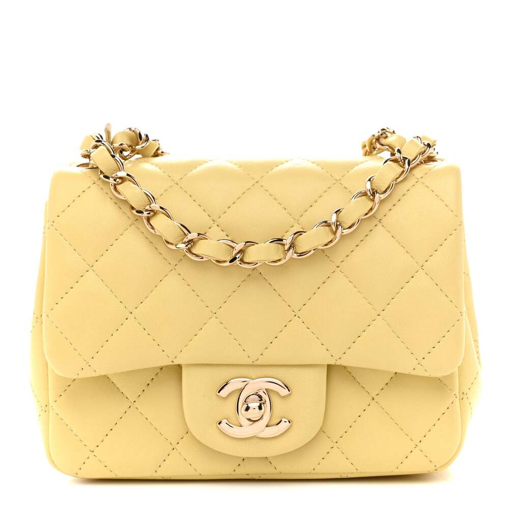 Chanel Lambskin Quilted Mini Square #295130C55B